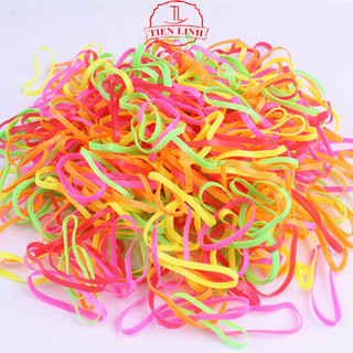 [Bịch 50 gram] Thun cột tóc cho bé gái