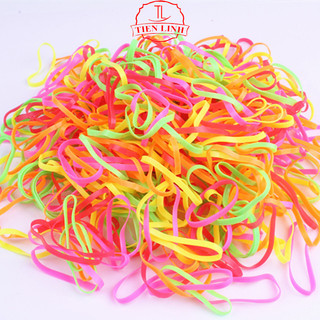 [Bịch 50 gram] Thun cột tóc cho bé gái