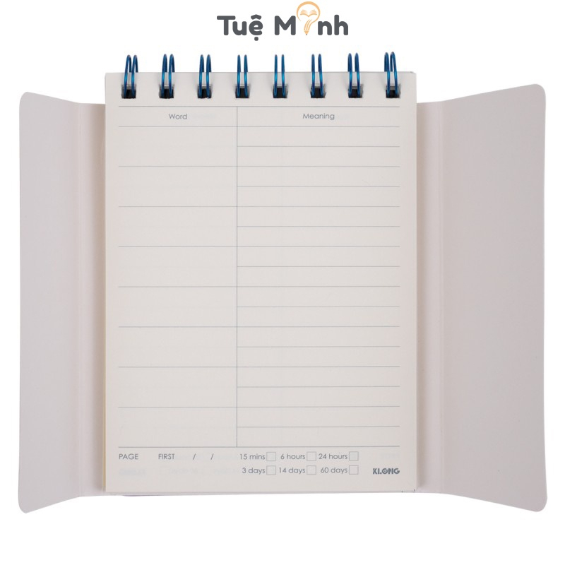 Sổ Klong Word Study A6 120 trang bìa Pastel MS 916