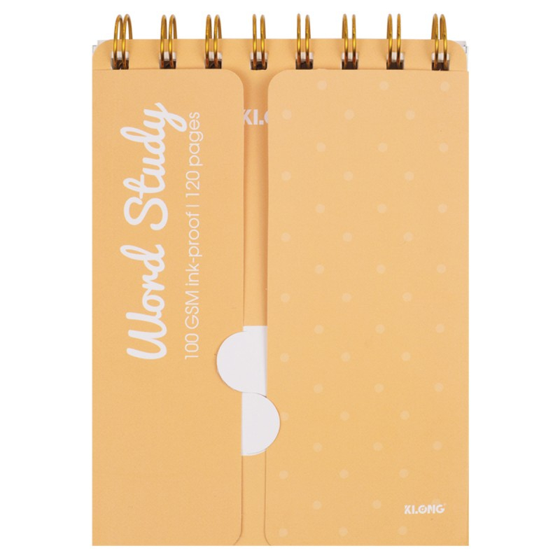 Sổ Klong Word Study A6 120 trang bìa Pastel MS 916