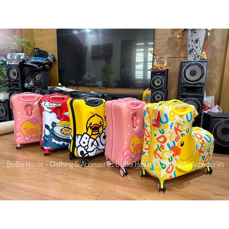 VALI B-DUCK kéo size 24 siêu hot cho bé trai, bé gái