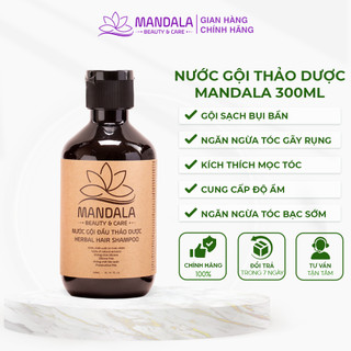   Nước Gội Thảo Dược, Nước Gội Bưởi Chăm Sóc Tóc Mandala Dưỡng Tóc Chắc Khỏe, Dày Bồng