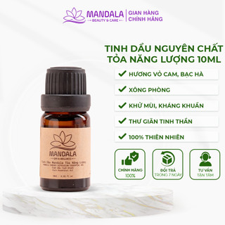 Tinh Dầu Nguyên Chất Mandala Tỏa Năng Lượng 100% Thảo Mộc Thiên Nhiên  10ml