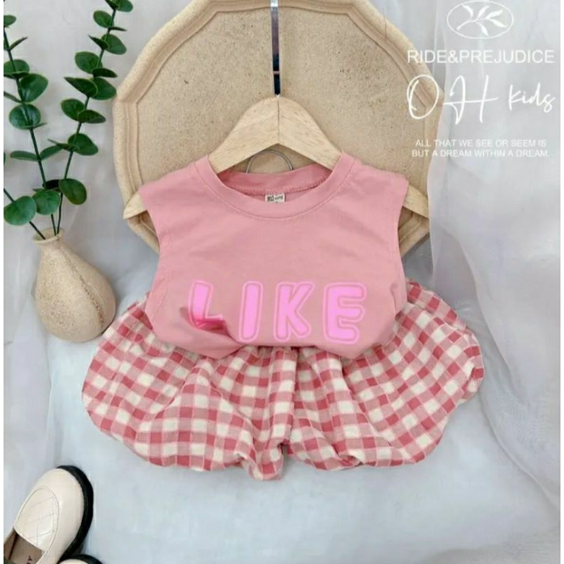 MỚI | BỘ CHỮ LIKE PHỐI KẺ XINH XẮN CHO BÉ 8-18KG