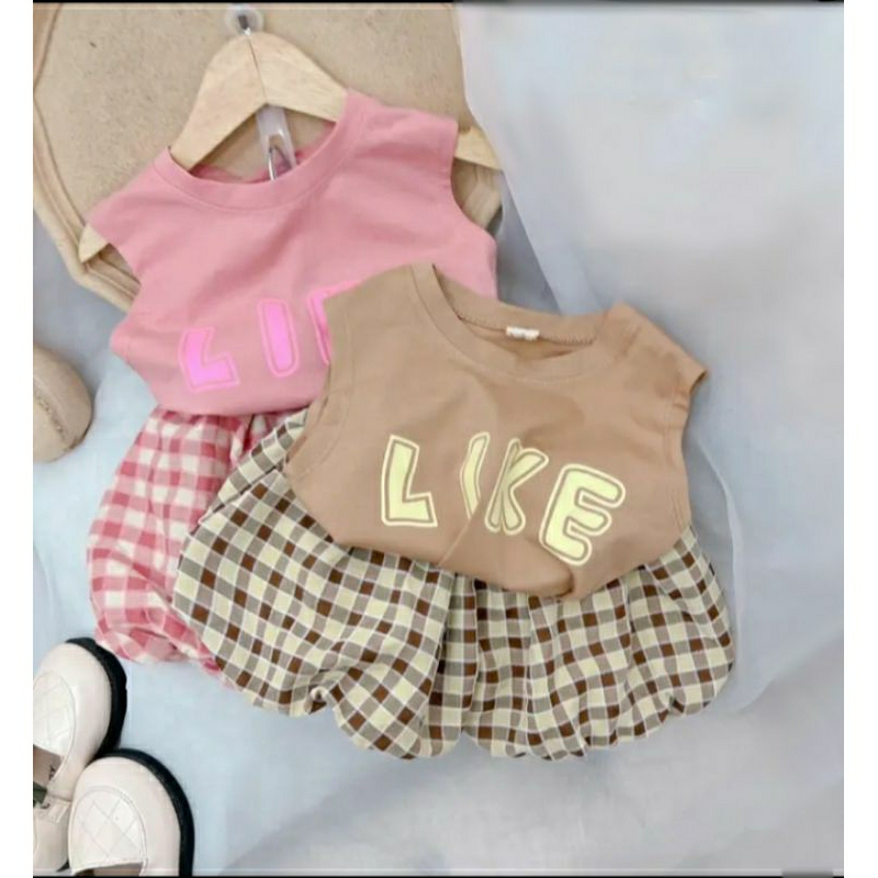 MỚI | BỘ CHỮ LIKE PHỐI KẺ XINH XẮN CHO BÉ 8-18KG