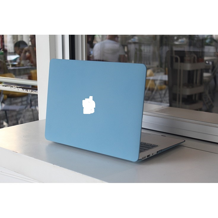 Case ,Ốp Mácbook Màu Xanh Pastel Đủ Dòng  (Tặng Kèm Nút Chống Bụi + Chống gãy đầu dây sạc )