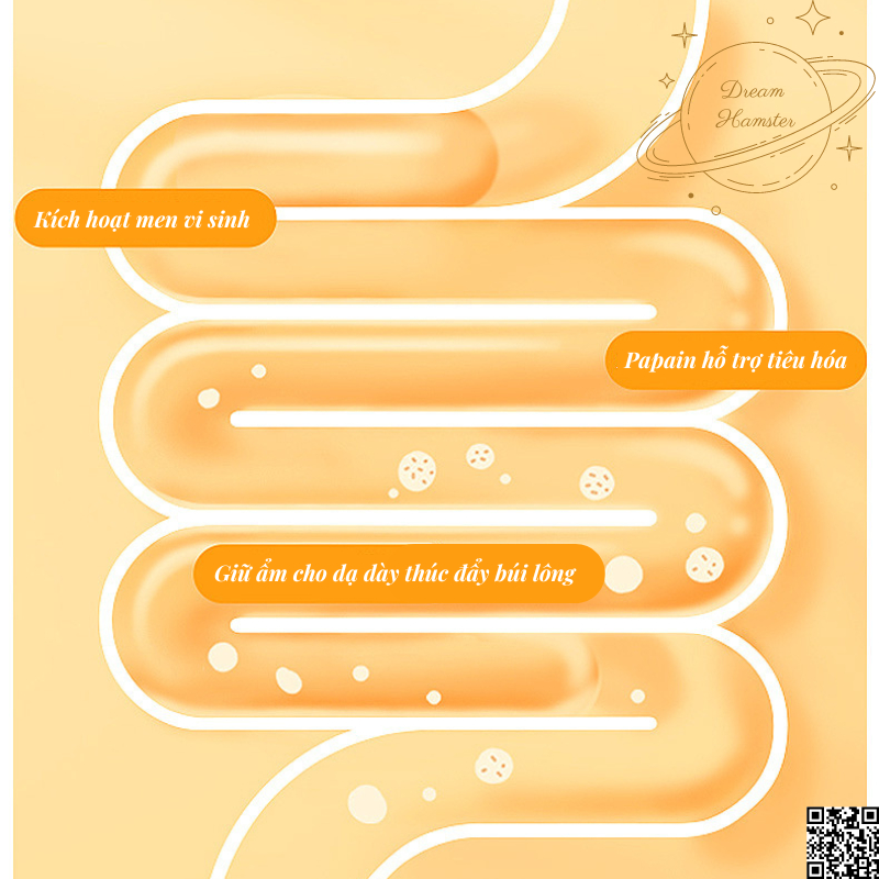 Đu đủ sấy 3 Yee loại sợi bổ sung dinh dưỡng, giúp mài răng và hỗ trợ tan búi lông dành cho thỏ, bọ hamster, nhím...