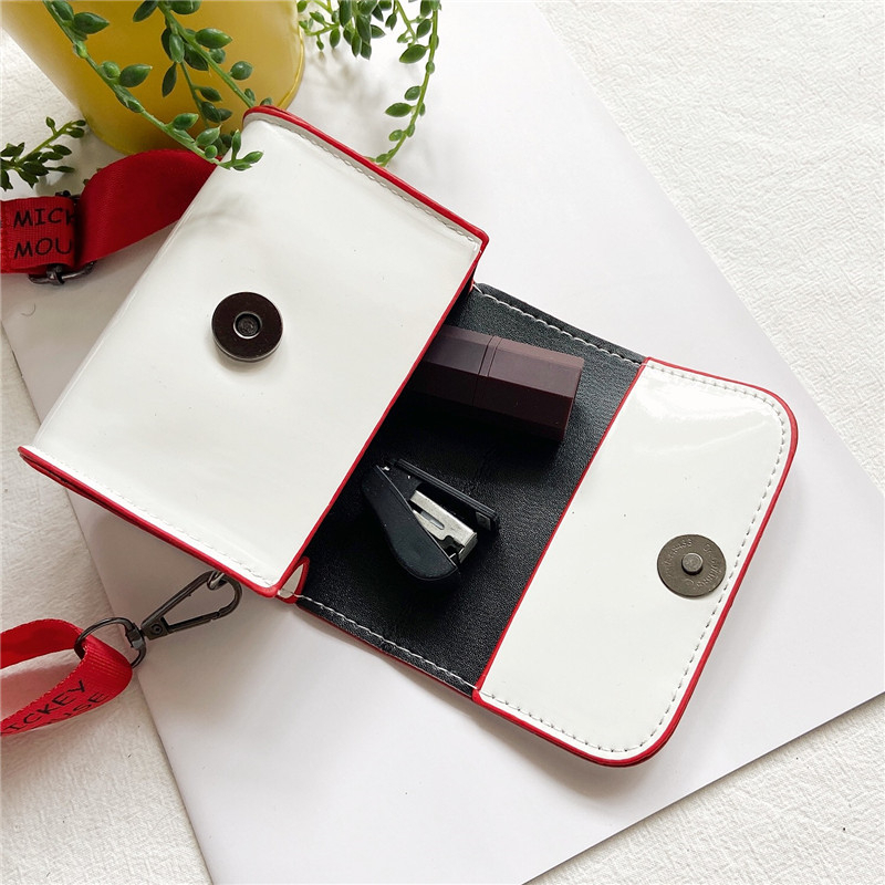 Túi đeo chéo mini da PU DISNEY siêu đẹp cho bé -MÀU ĐEN