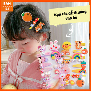Set 14 kẹp tóc đáng yêu cho bé gái