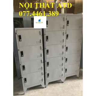 Tủ locker tĩnh điện 3 4 5 tầng