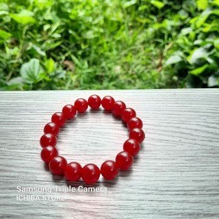 Vòng tay chuỗi hạt m ã n ão đỏ 10mm