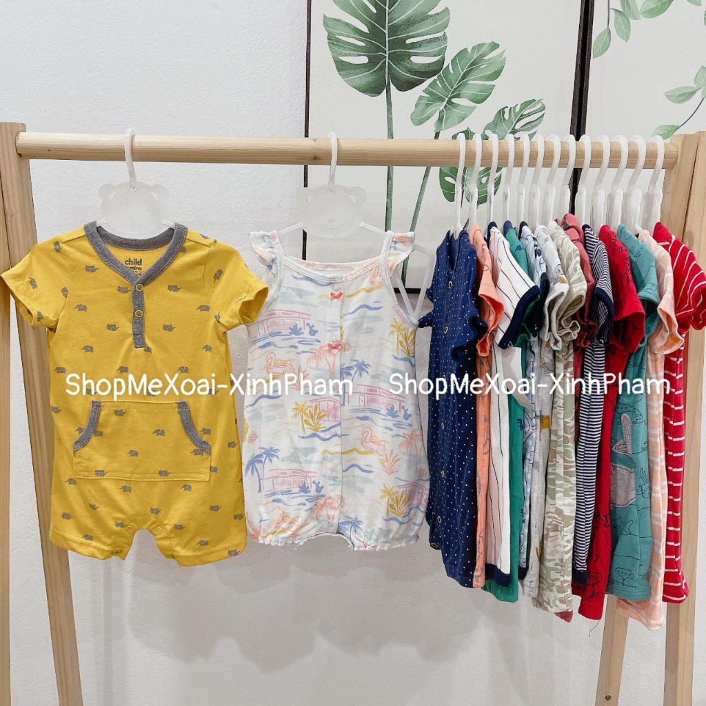 [Size 12-18M 9-11kg] Body Đùi mặc hè cho bé hiệu Car.ter xuất dư siêu đẹp