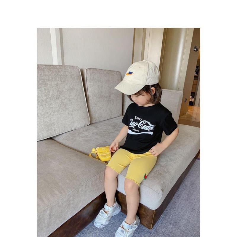 SET 4 QUẦN ĐÍNH HOẠ TIẾT CỰC YÊU CHO BÉ