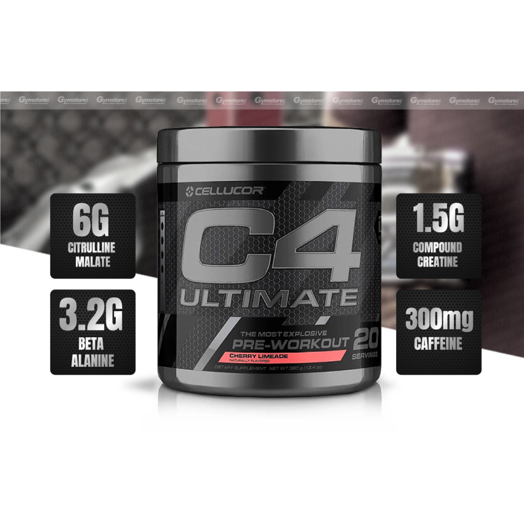 Bột tăng sức mạnh Cellucor C - 4 Ultimate Pre-workout (20 Servings) nhập khẩu Mỹ - Gymstore