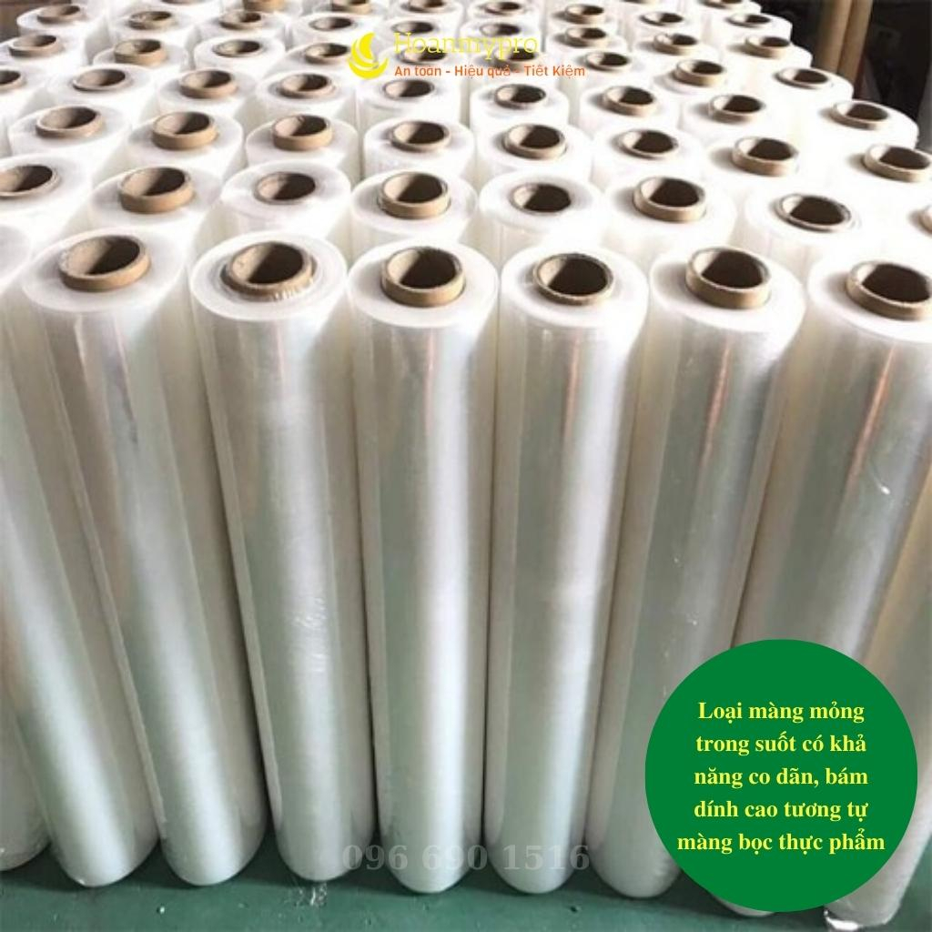 Cuộn Màng PE Bọc Hàng 2,4Kg Màng Chít Quấn Pallet