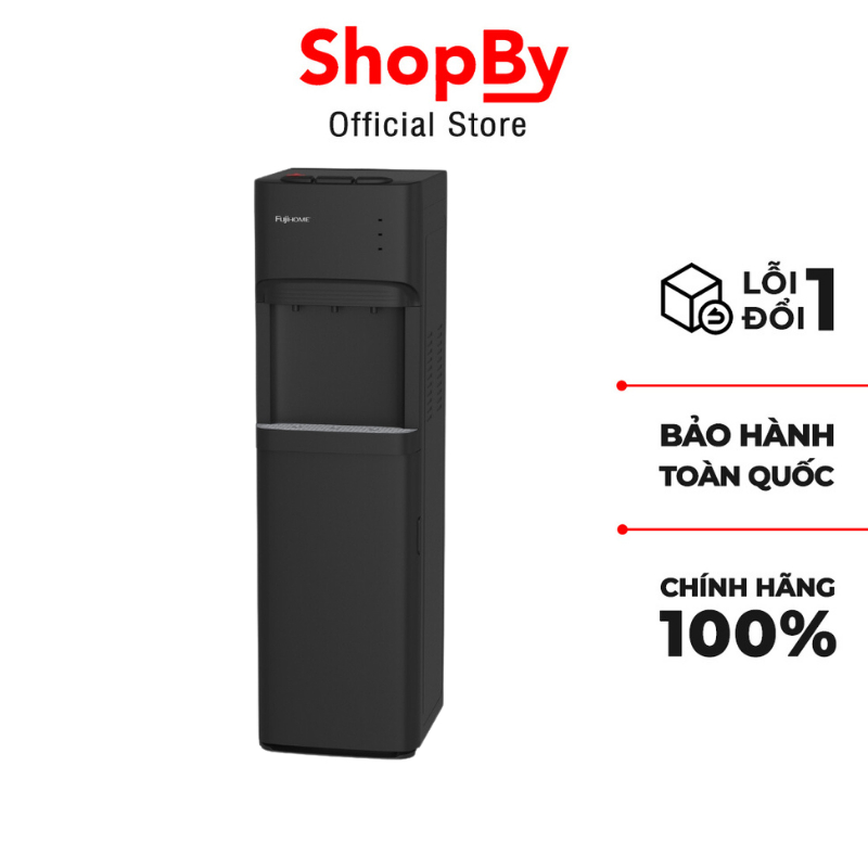 Cây nước nóng lạnh bình âm nhập khẩu FUJIHOME WD606C Làm lạnh block lạnh sâu - Làm nóng 90 độ C - Khóa vòi nóng an toàn