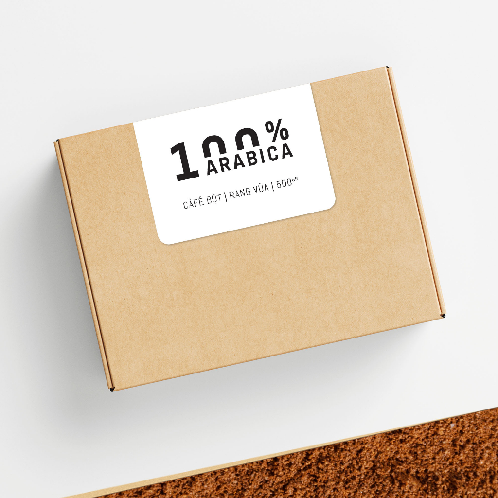 Cà phê bột Arabica rang mộc nguyên chất 69 BUÔN MÊ 250g/500g