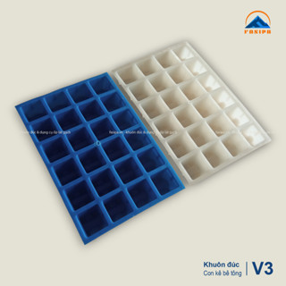  Khuôn đúc con kê bê tông dầm sàn đa năng V3  25 30mm  