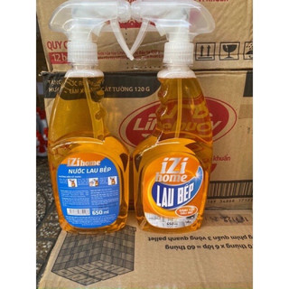 🌈 combo 2 nước lau bếp izi home 650ml
