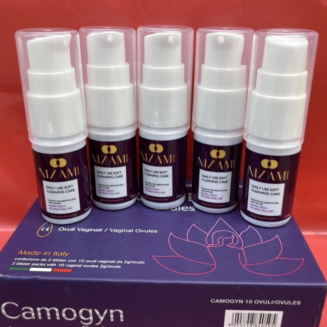 Dung Dịch Vệ Sinh Phụ Nữ Nizami Hỗ Trợ Dưỡng Ẩm Làm Sạch 12ml