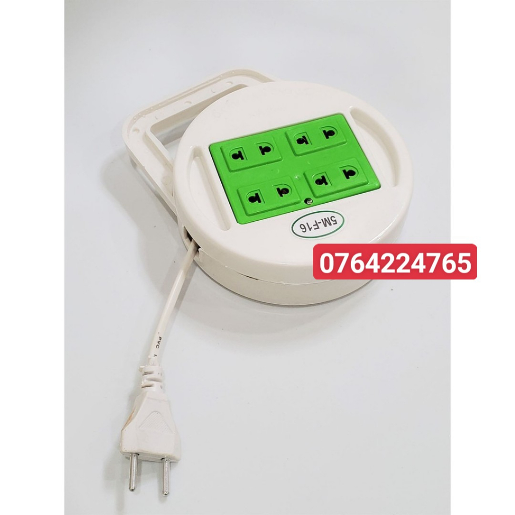 Ổ Cắm Điện Kéo Dài Quay Tay Cao Cấp Siêu Bền PHÚ GIA 5M-8M-10M