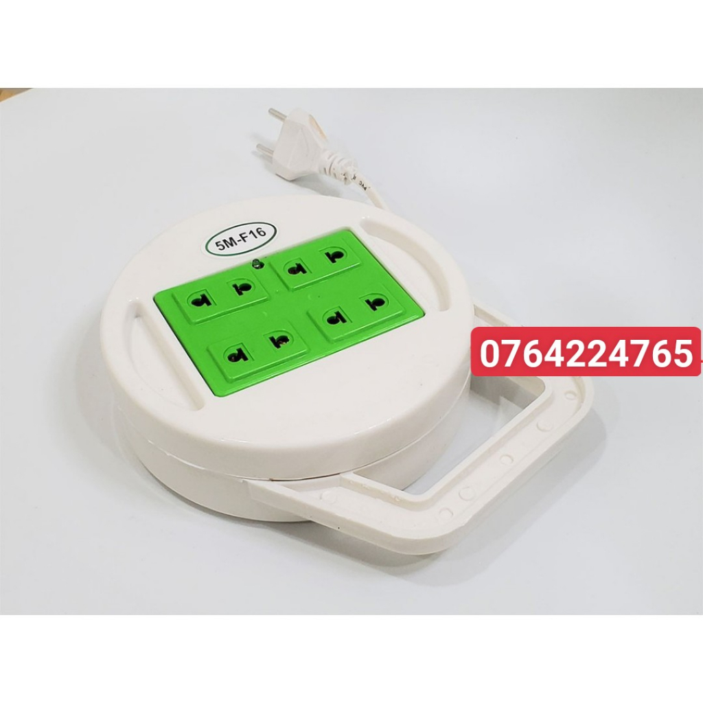 Ổ Cắm Điện Kéo Dài Quay Tay Cao Cấp Siêu Bền PHÚ GIA 5M-8M-10M