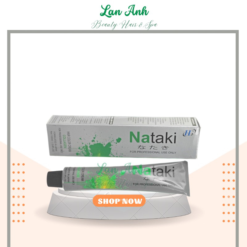 Màu Nhuộm Tóc Nataki Collagen cho salon 100ml Màu nhuộm tóc Nhật Bản MUA5GIAM6% MUA10GIAM9% MUA50 TẶNG BẢNG MÀU
