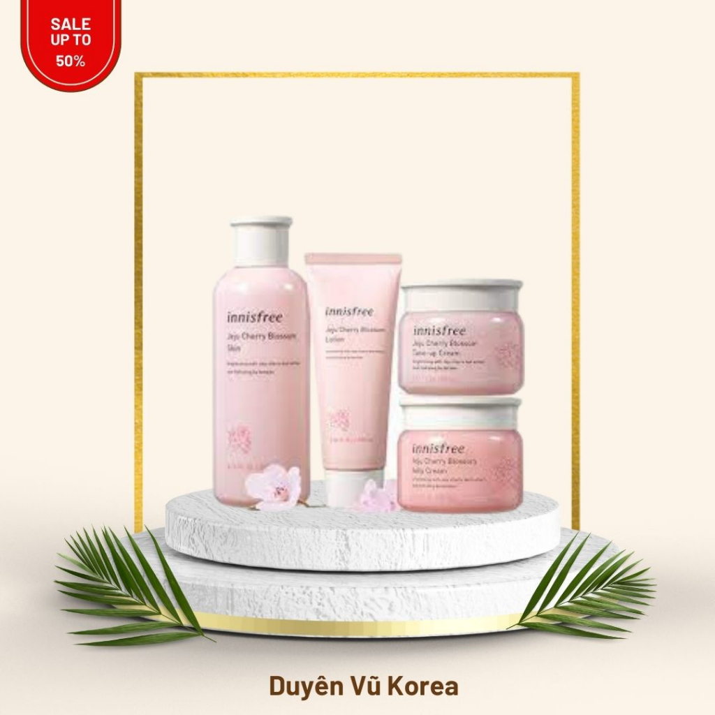 (CHÍNH HÃNG) Kem dưỡng da Innisfree chiết xuất hoa anh đào Jeju