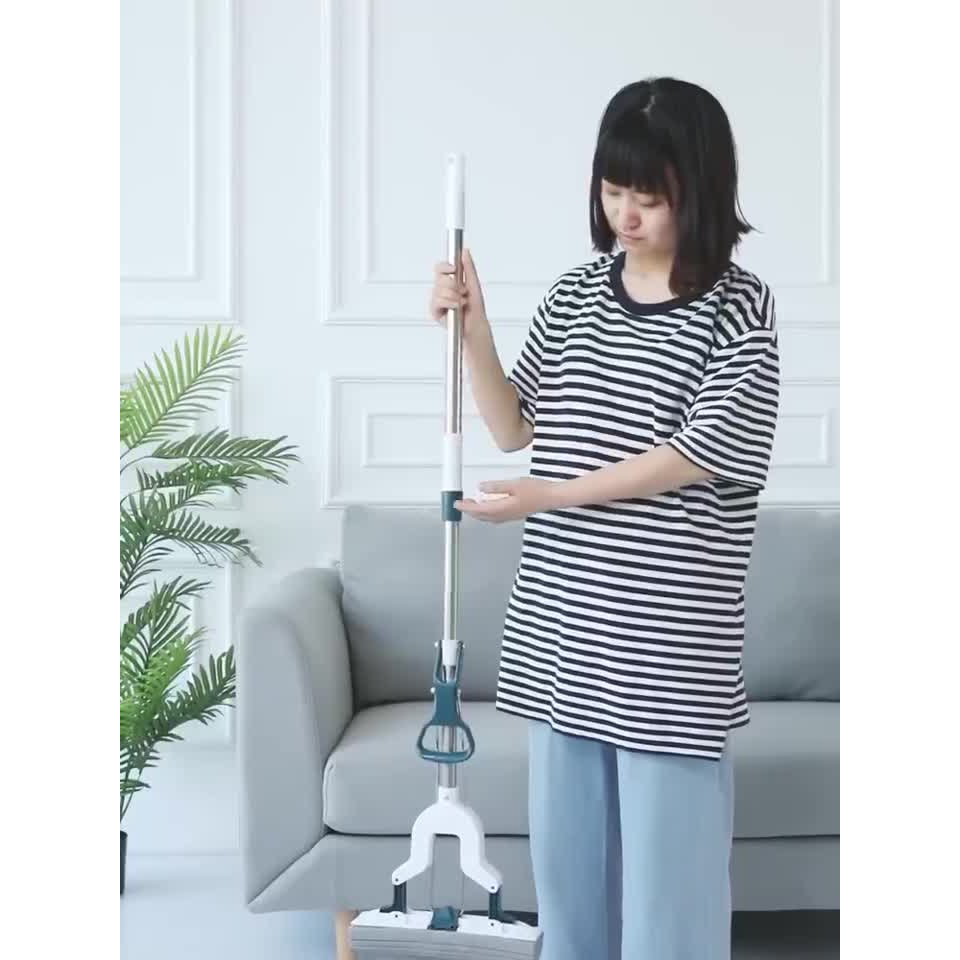 Cây lau nhà đầu mút cao su non siêu thấm nước, cây lau nhà bằng mút xốp loại tốt