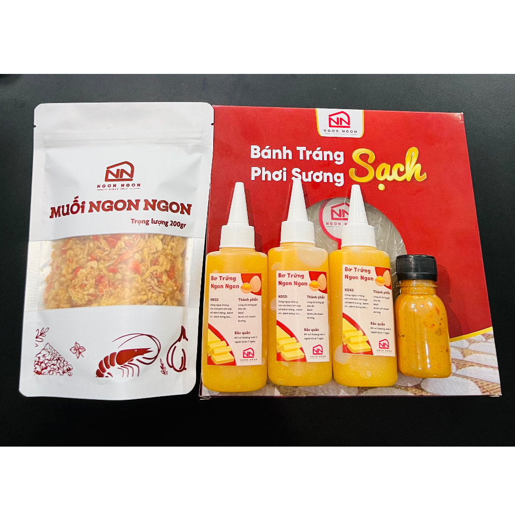 Combo Bánh Tráng Phơi Sương Siêu Bơ + Sốt Tắc Phiên Bản Nâng Cấp