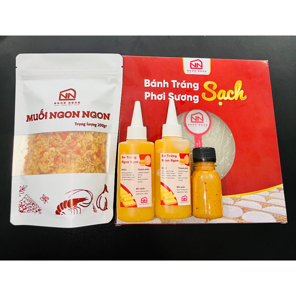Combo Bánh Tráng Phơi Sương Siêu Bơ + Sốt Tắc Phiên Bản Nâng Cấp