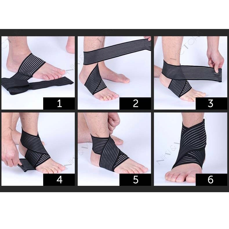 Băng Quấn Thể Thao Bảo Vệ Tay Chân Khi Chơi Thể Thao, Tập Gym, Gót Nk2