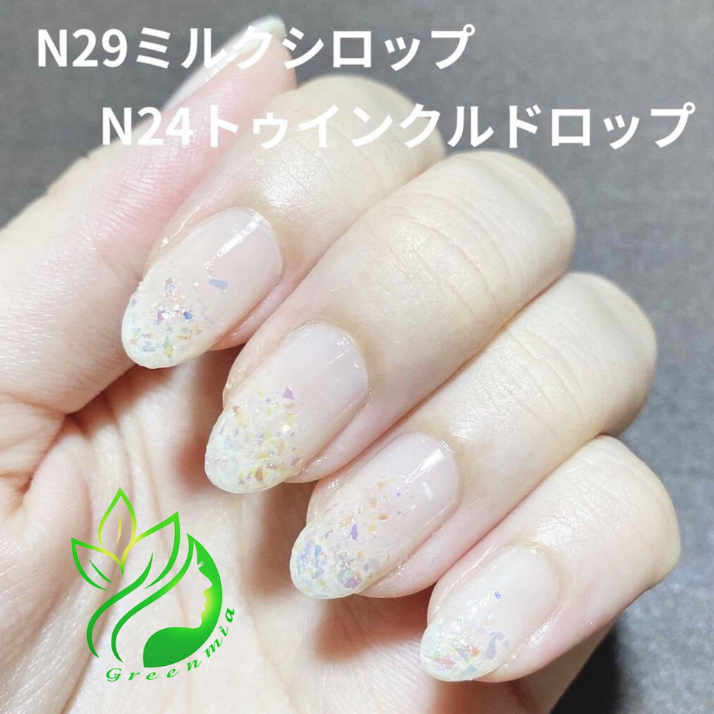 Sơn Móng Tay Thạch Canmake Tokyo Japan Nhật Bản Nội Địa Sơn Móng Chân Màu N24 Twinkle Drop Nhũ ánh kim hạt to