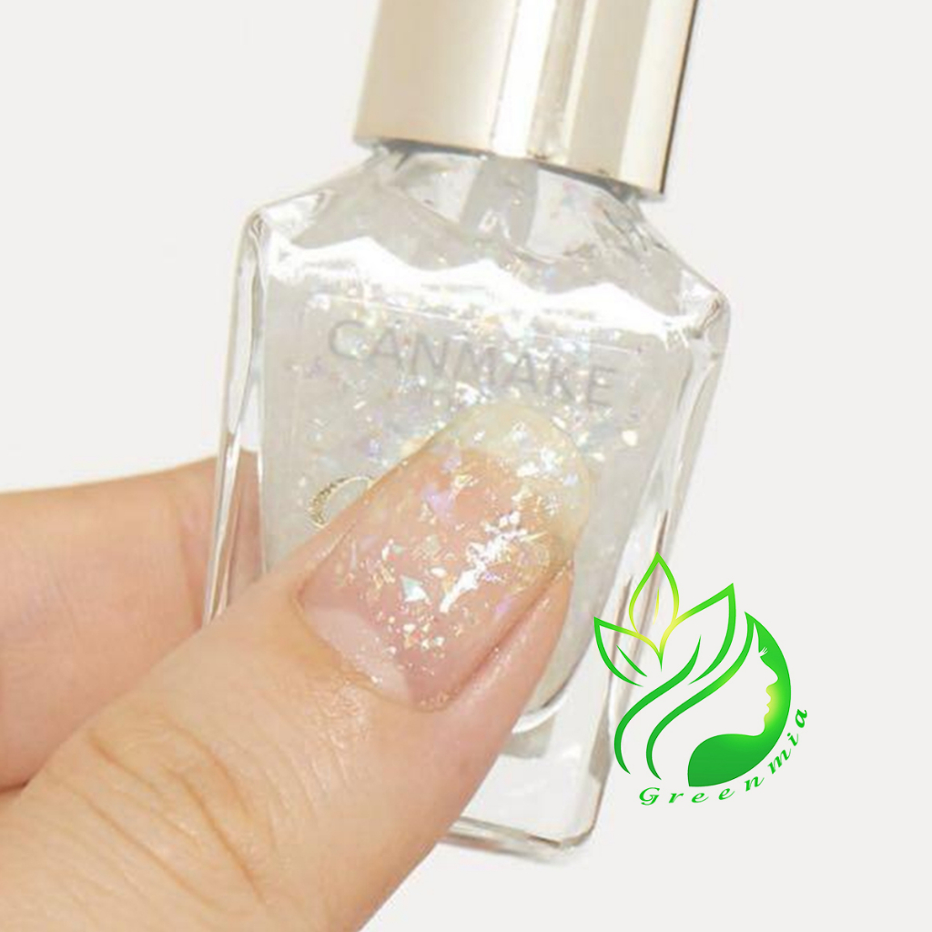 Sơn Móng Tay Thạch Canmake Tokyo Japan Nhật Bản Nội Địa Sơn Móng Chân Màu N24 Twinkle Drop Nhũ ánh kim hạt to