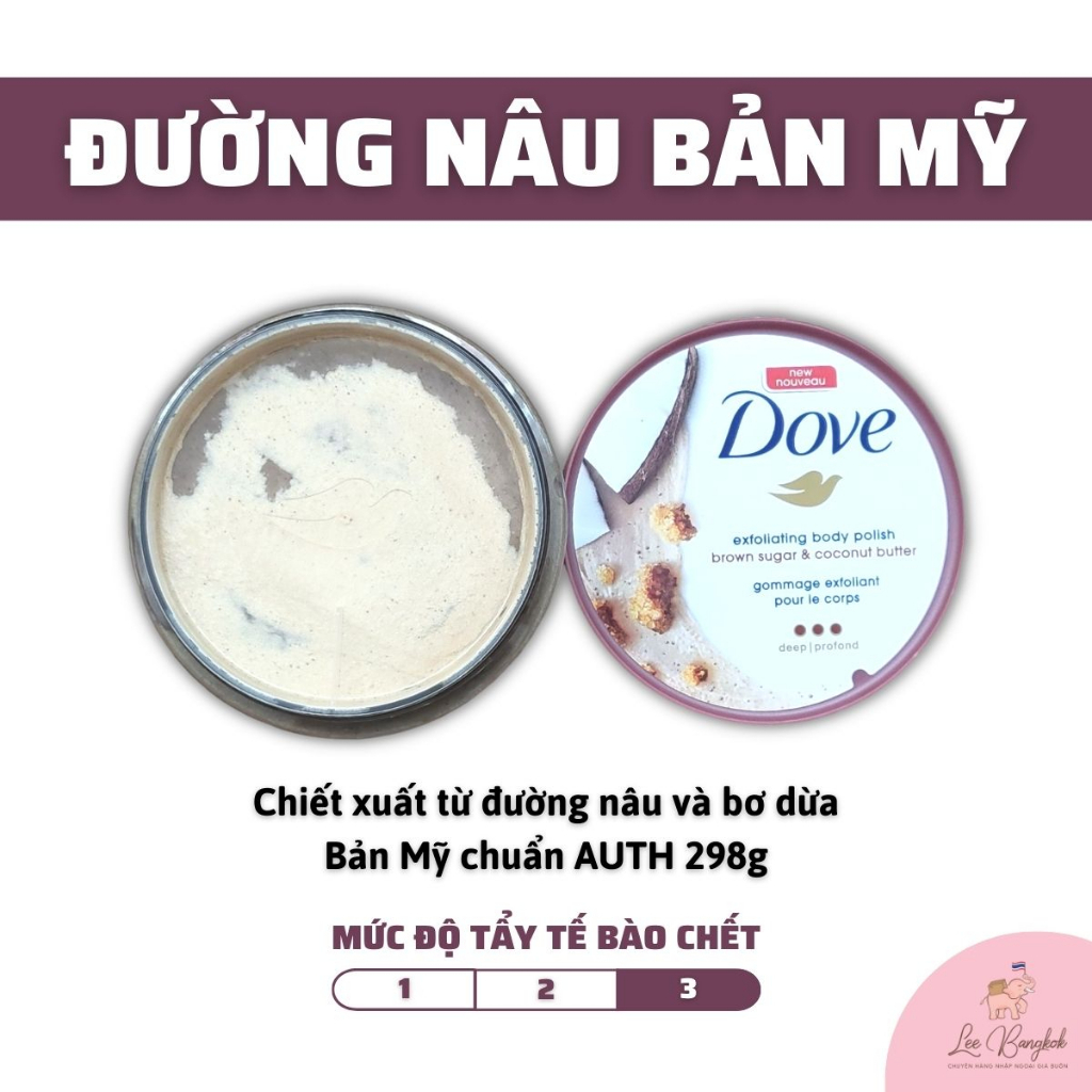 [Bản Mỹ - Đức Date 2025] Tẩy Da, Tế Bào Chết Toàn Thân Body Dove Bản Mỹ Macamadia, Lựu Đỏ Exfoliating Body 298g, 225g | BigBuy360 - bigbuy360.vn