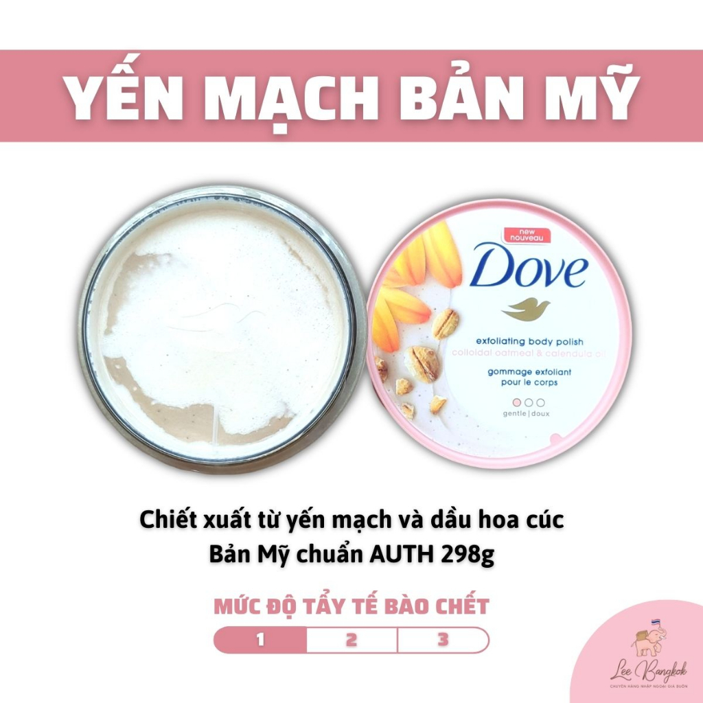 [Bản Mỹ - Đức Date 2025] Tẩy Da, Tế Bào Chết Toàn Thân Body Dove Bản Mỹ Macamadia, Lựu Đỏ Exfoliating Body 298g, 225g | BigBuy360 - bigbuy360.vn