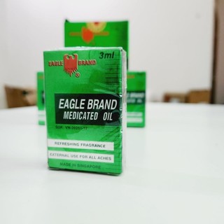 Dầu xanh con ó 3ml (Chính hãng Singapore - có xuất HD)