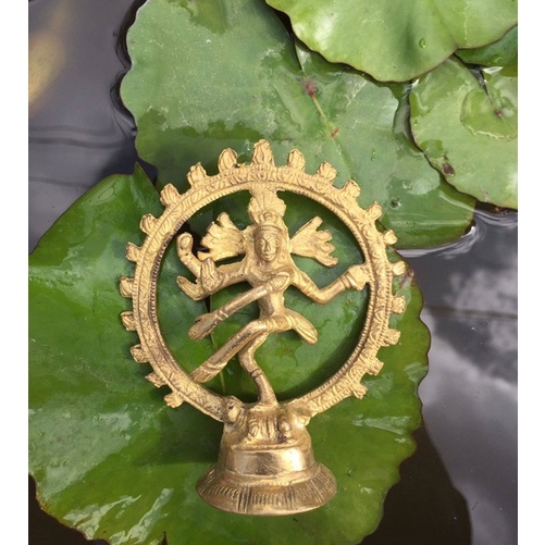 Tượng Thần NATARAJA/Thần SHIVA nhảy múa - Nhập Khẩu Trực Tiếp Từ Ấn Độ - Trang Trí Góc Thiền