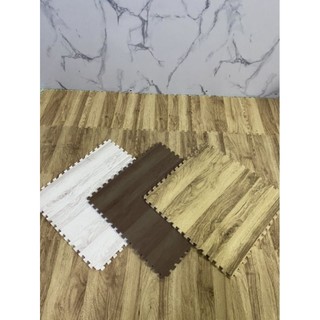 Thảm xốp lót sàn vân gỗ mút Eva cao cấp 45x45x1cm