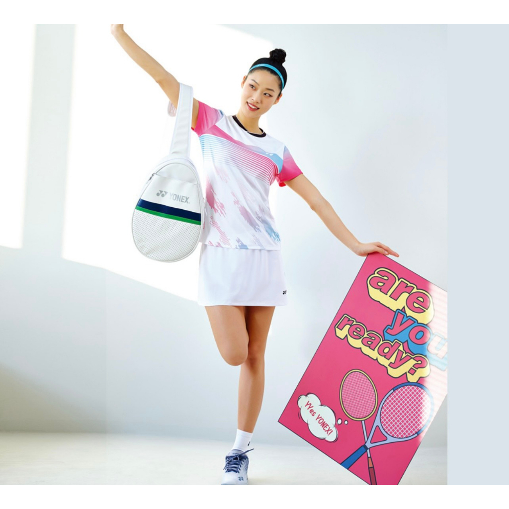 ÁO CẦU LÔNG, QUẦN CẦU LÔNG THƯƠNG HIỆU YONEX MÀU PINK SIÊU CÁ TÍNH