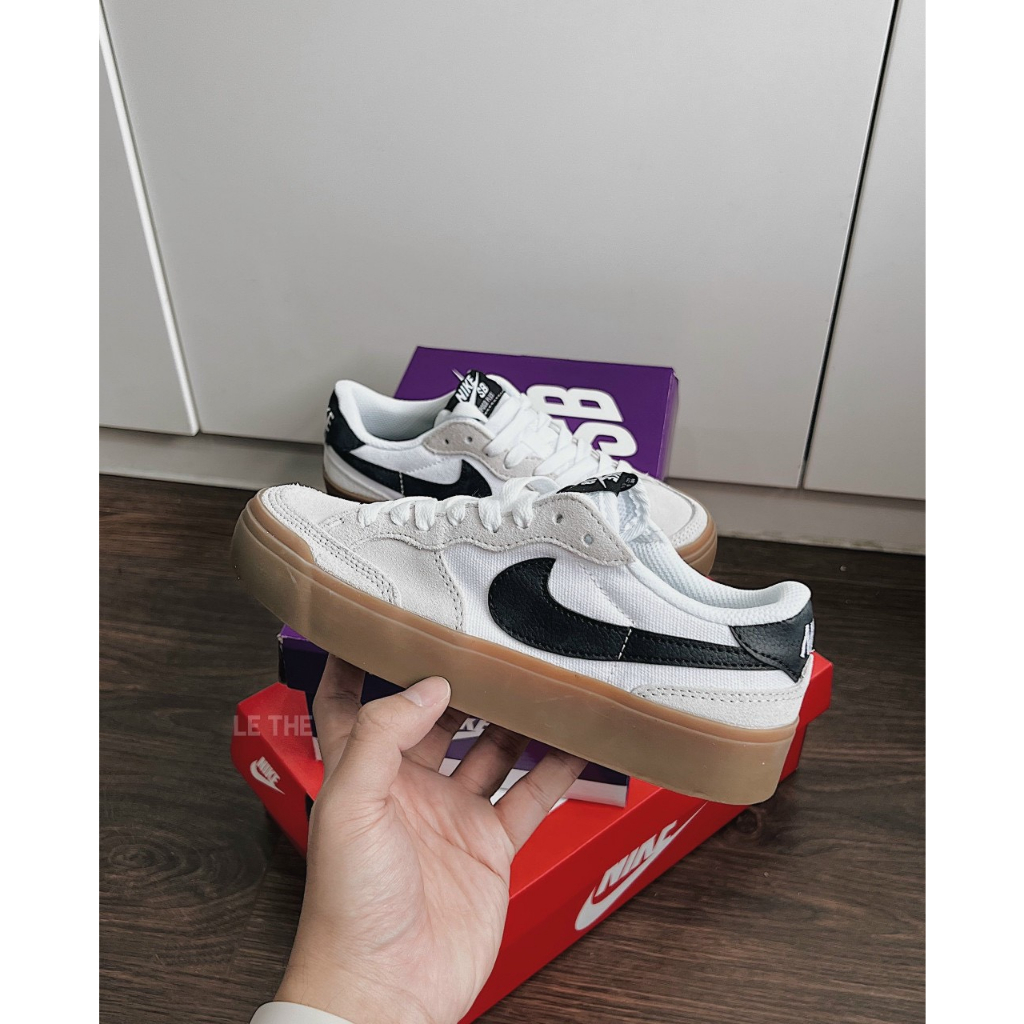Giày thể thao sneaker N.ike SB Pogo “White Black”  Full box
