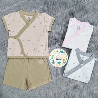 Bộ sơ sinh cộc tay bu iconic b51 • 0-3m 3-6m • choding home