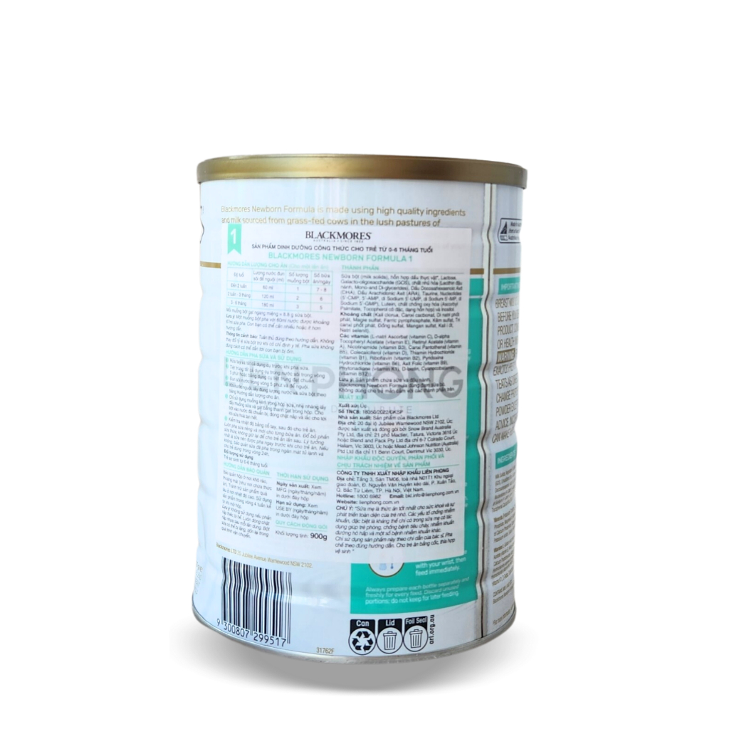 SỮA BLACKMORE ĐỦ DÒNG 1 2 3 - Thế giới sơ sinh