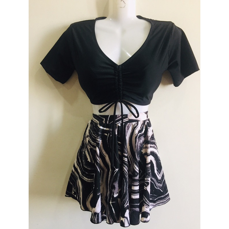 Sét áo tắm 2 mảnh croptop trẻ trung  từ size 45-90 kg | BigBuy360 - bigbuy360.vn