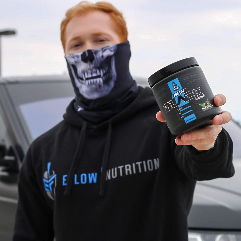 EFLOW ENRAGE BLACK PRE WORKOUT 30 LẦN DÙNG - TĂNG SỨC MẠNH TRƯỚC KHI TẬP