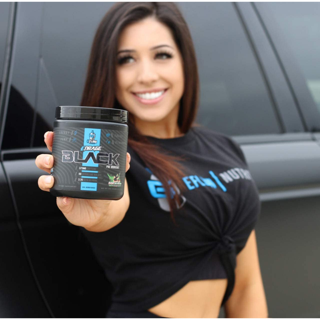 EFLOW ENRAGE BLACK PRE WORKOUT 30 LẦN DÙNG - TĂNG SỨC MẠNH TRƯỚC KHI TẬP