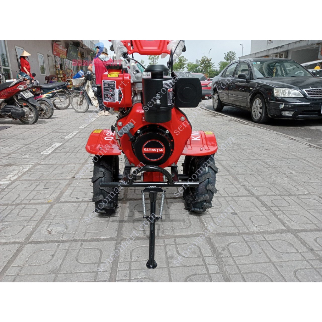 Máy xới đất khô,Máy cày đất ruộng Kamastsu KM950