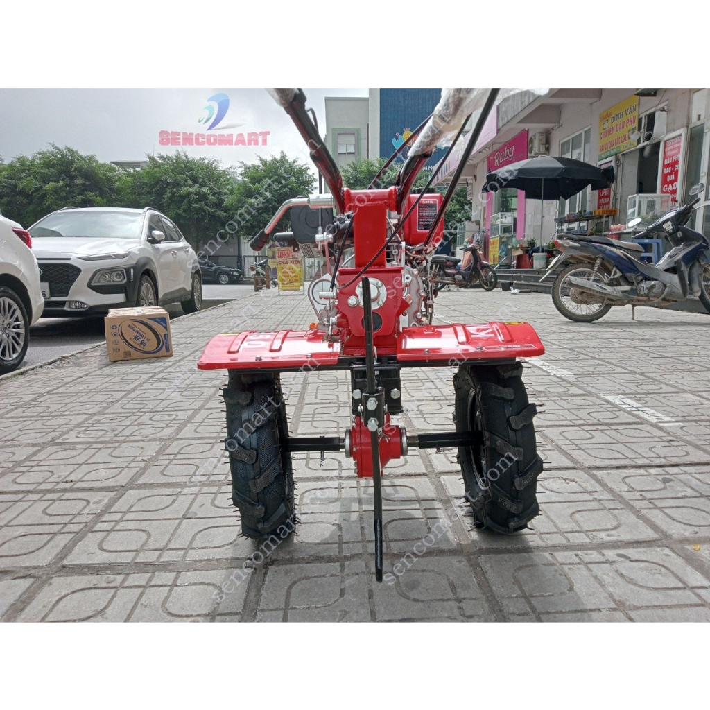 Máy xới đất khô,Máy cày đất ruộng Kamastsu KM950