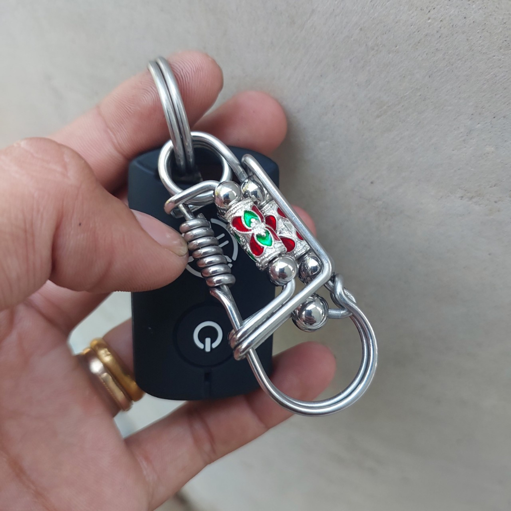 MÓC KHÓA INOX MẨU 2 ĐƯỜNG NHIỀU LỰA CHỌN