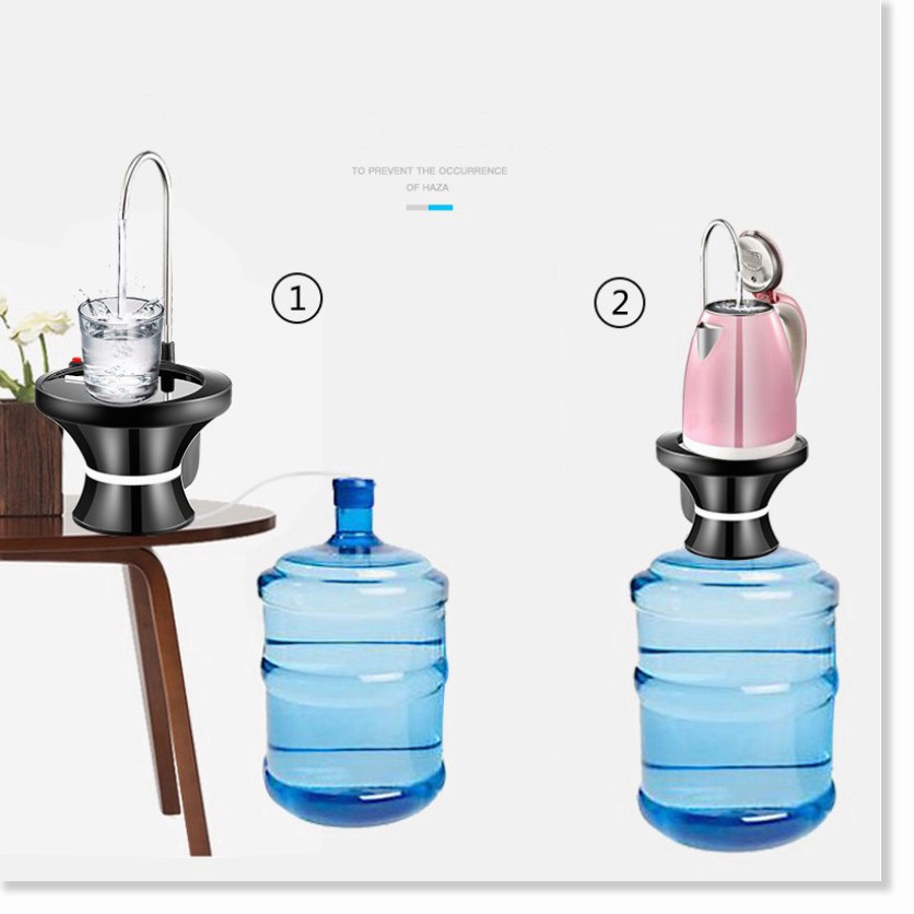 Máy bơm nước điện có thể sạc lại Máy rót nước chạy tự động Máy rót tự động dòng chảy ra nhanh Máy bơm nước uống khay lớn